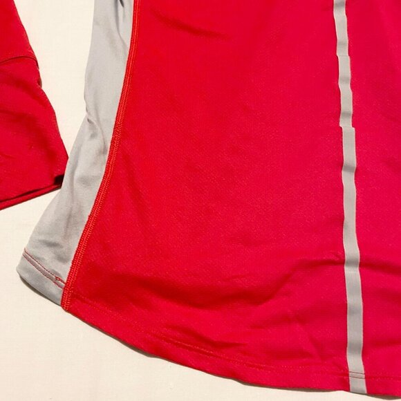 Nike Dri Fit Half Zip Womens Long Sleeve Shirt Size Large - Picture 16 of 16